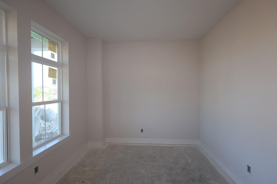 In-progress construction of a new home in Elyson - Grove Row Collection, Katy, TX (Image 9).