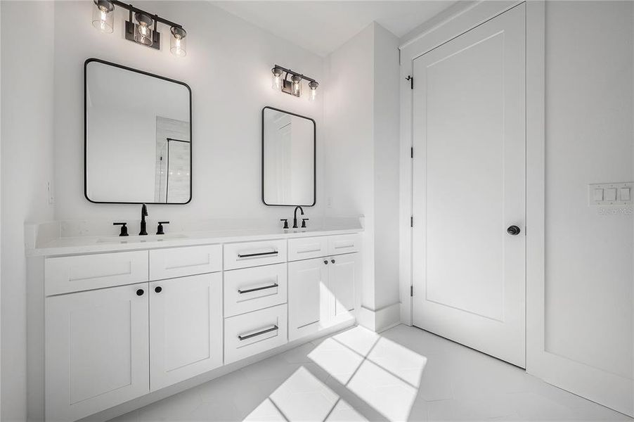 Furnished interior view inside a new home in , Tampa (Image 9). Furnished interior view inside a new home in , Tampa (Image 9).