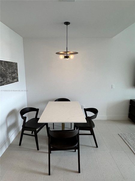 Furnished interior view inside a new home in , Miami (Image 9).