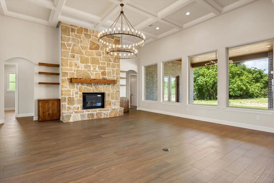Spacious, unfurnished interior of a new home in , Cresson (Image 33).