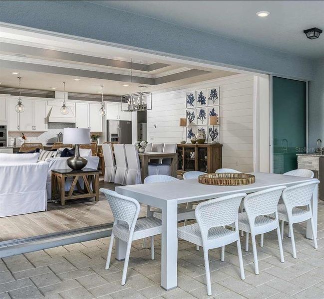 Furnished interior view inside a new home in Del Webb at Viera, Melbourne (Image 13).