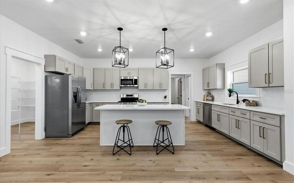 Furnished interior view inside a new home in , Lake City (Image 16).