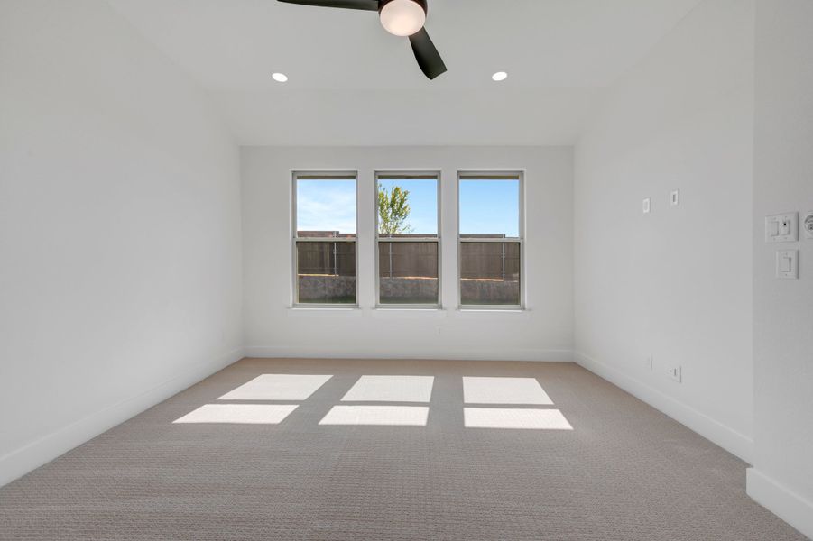 Spacious, unfurnished interior of a new home in LaPrelle, Haslet (Image 22).