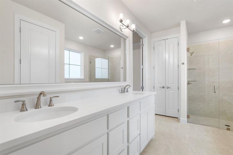 Furnished interior view inside a new home in , Decatur (Image 11).