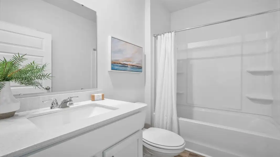 Furnished interior view inside a new home in The Retreat at East Argent, Ridgeland (Image 21).