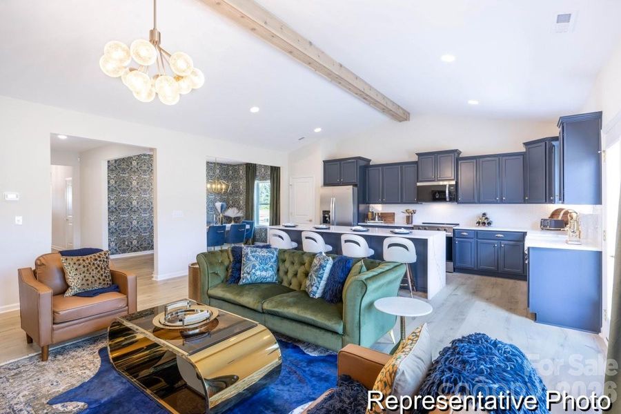 Furnished interior view inside a new home in Colvin Park, Rock Hill (Image 14).