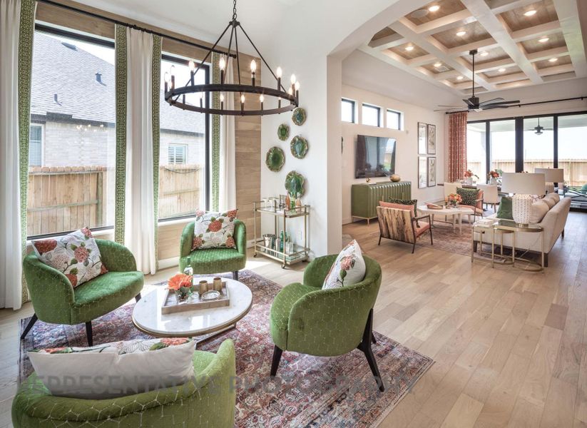 Furnished interior view inside a new home in Parten, Austin (Image 20). Furnished interior view inside a new home in Parten, Austin (Image 20).