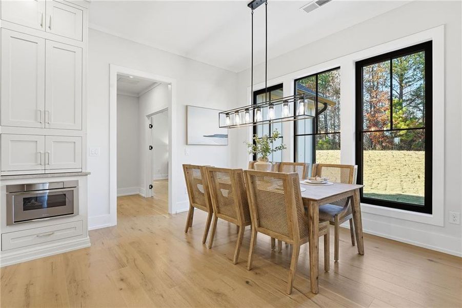 Furnished interior view inside a new home in , Canton (Image 4). Furnished interior view inside a new home in , Canton (Image 4).