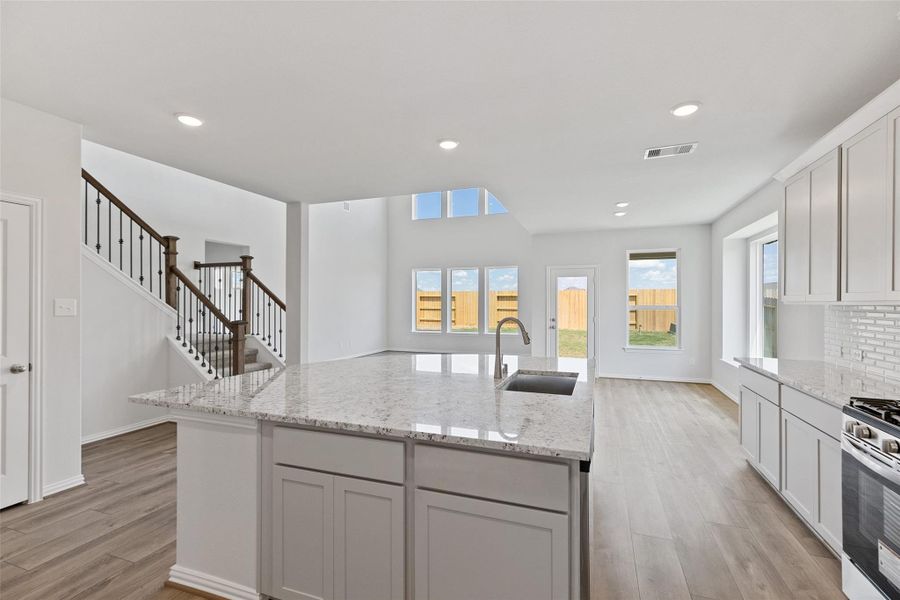 Furnished interior view inside a new home in Oakwood Estates, Waller (Image 18).