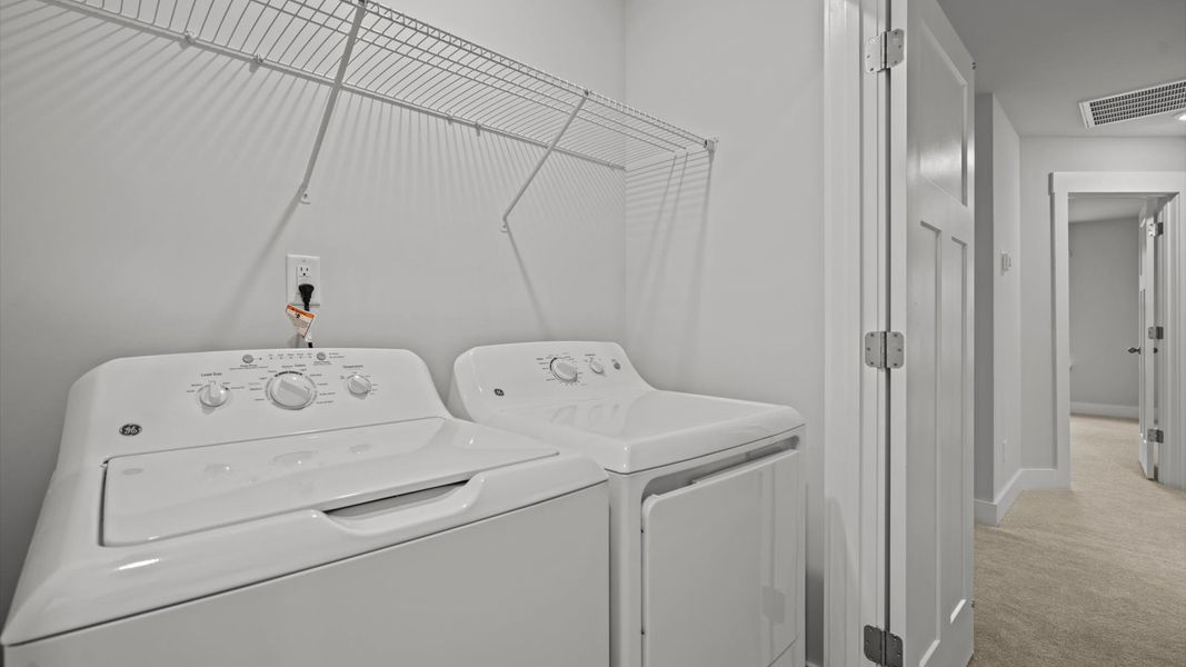 Furnished interior view inside a new home in El Dorado, Spartanburg (Image 22). Furnished interior view inside a new home in El Dorado, Spartanburg (Image 22).