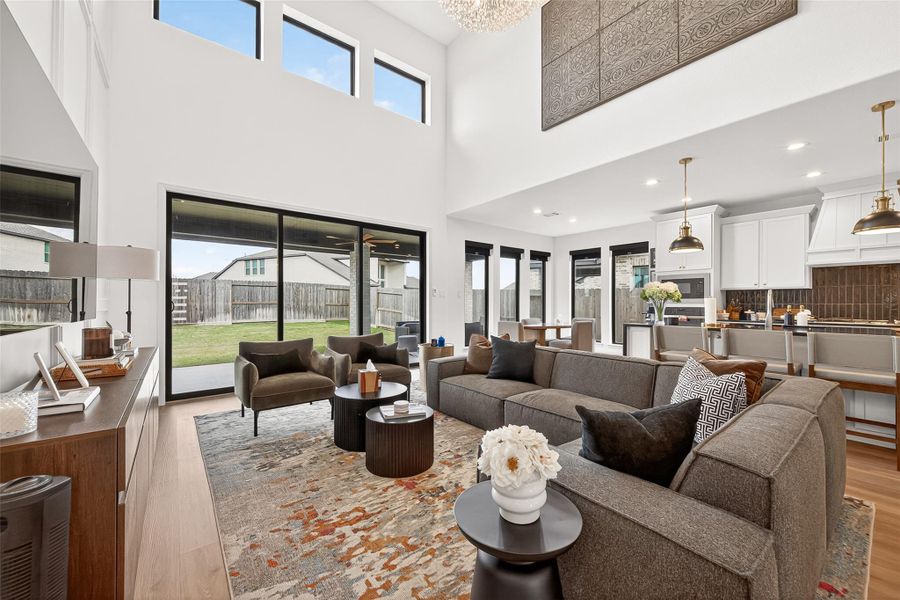 Furnished interior view inside a new home in Candela, Richmond (Image 29).