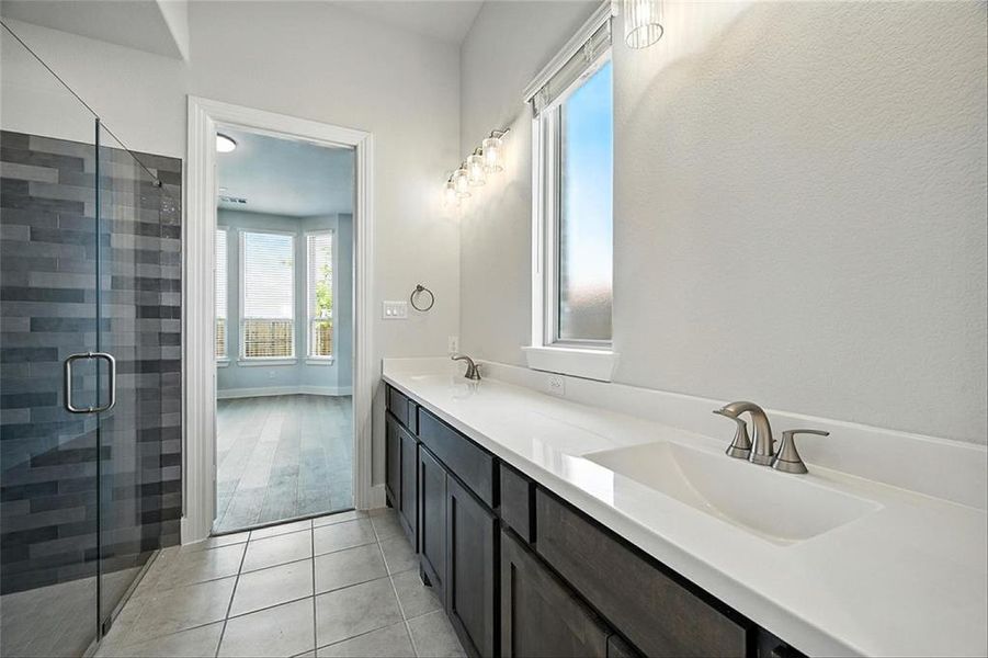 Furnished interior view inside a new home in The Parks at Wilson Creek: 50ft. lots, Celina (Image 17). Furnished interior view inside a new home in The Parks at Wilson Creek: 50ft. lots, Celina (Image 17).