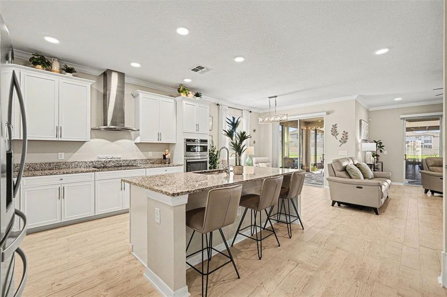 Furnished interior view inside a new home in Berry Bay, Wimauma (Image 7).