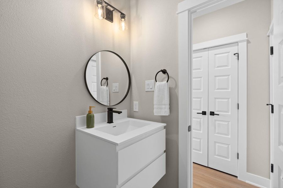 Furnished interior view inside a new home in , Houston (Image 11).