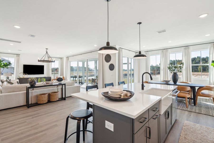 Furnished interior view inside a new home in Stono Village, Hollywood (Image 12).