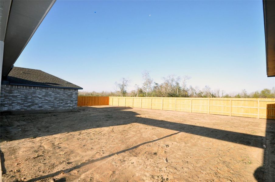 Exterior details and patio area of a home in Pedregal, League City (Image 22). Exterior details and patio area of a home in Pedregal, League City (Image 22).