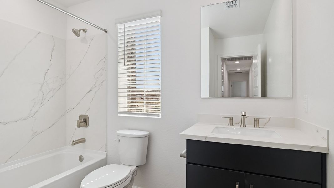 Furnished interior view inside a new home in The Buttes at Mystic, Peoria (Image 15).