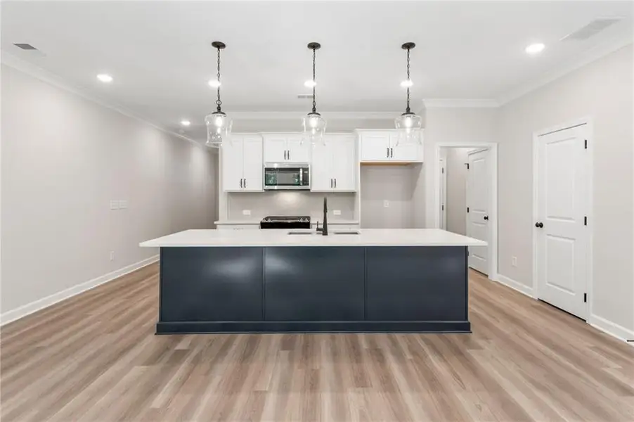 Furnished interior view inside a new home in River Walk Place, Lawrenceville (Image 11). Furnished interior view inside a new home in River Walk Place, Lawrenceville (Image 11).