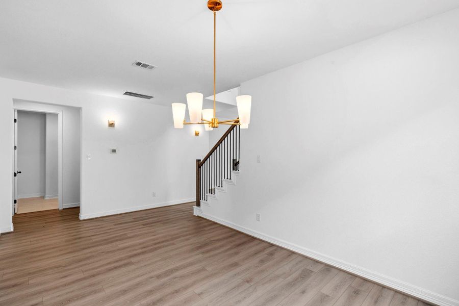 Spacious, unfurnished interior of a new home in Austin Point, Richmond (Image 38).