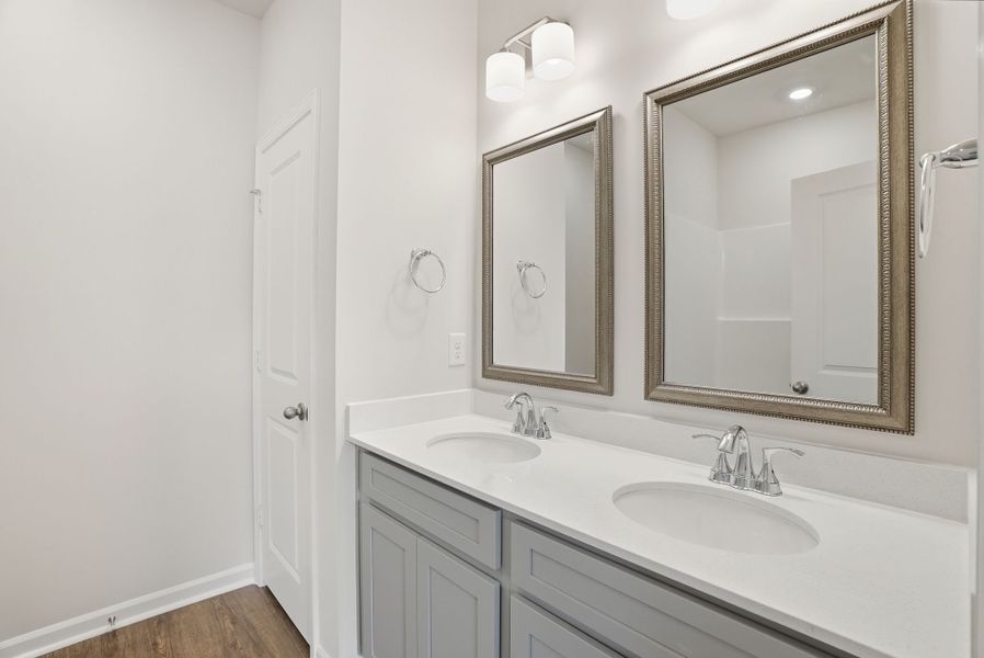 Furnished interior view inside a new home in Towns at Lake Greenwood, Greenwood (Image 9).