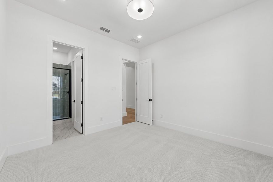 Representative unfurnished interior of a home built from the Newport by Landon Homes in Lexington Frisco, Frisco (Image 34). Representative unfurnished interior of a home built from the Newport by Landon Homes in Lexington Frisco, Frisco (Image 34).