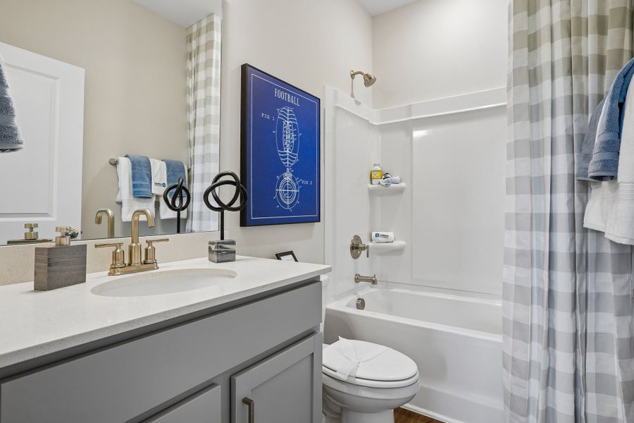 Representative furnished interior of a home built from the Wylie by Caruso Homes in Blue Run, Raleigh (Image 19). Representative furnished interior of a home built from the Wylie by Caruso Homes in Blue Run, Raleigh (Image 19).