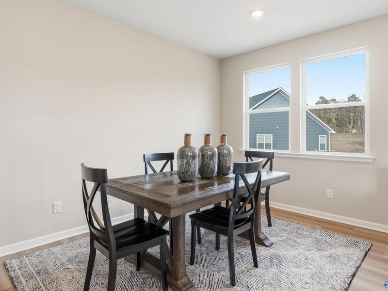 Furnished interior view inside a new home in Bailey Park, Fayetteville (Image 11).