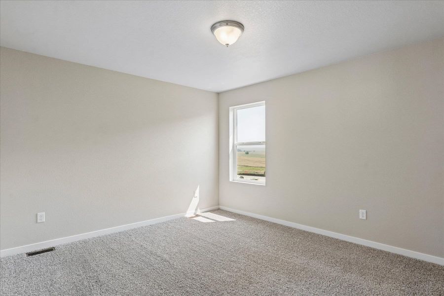 Spacious, unfurnished interior of a new home in Ridge at Lorson Ranch, Colorado Springs (Image 17). Spacious, unfurnished interior of a new home in Ridge at Lorson Ranch, Colorado Springs (Image 17).