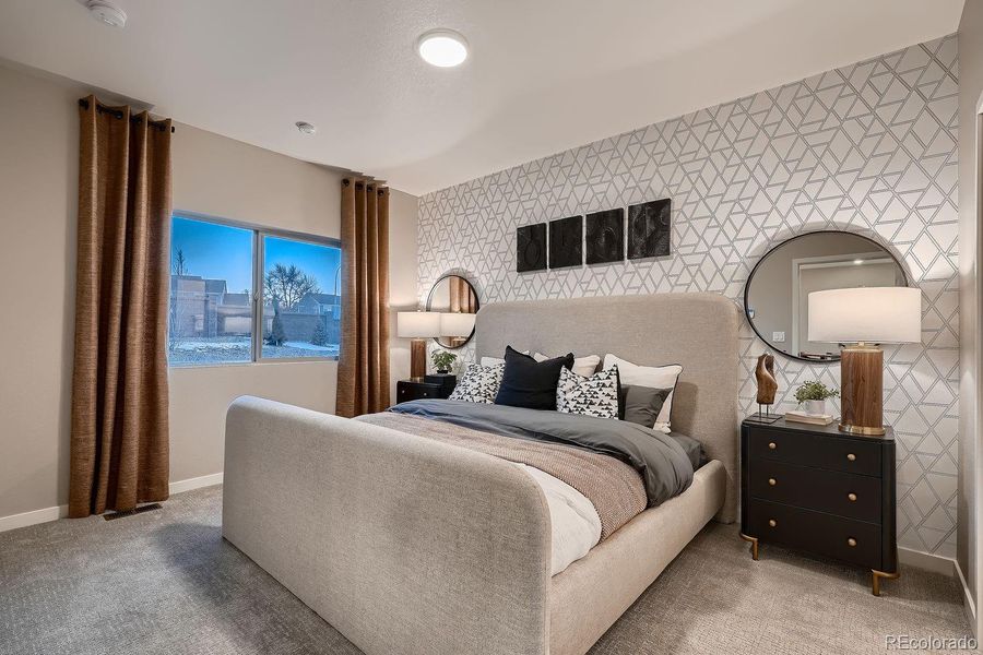 Furnished interior view inside a new home in , Westminster (Image 30). Furnished interior view inside a new home in , Westminster (Image 30).