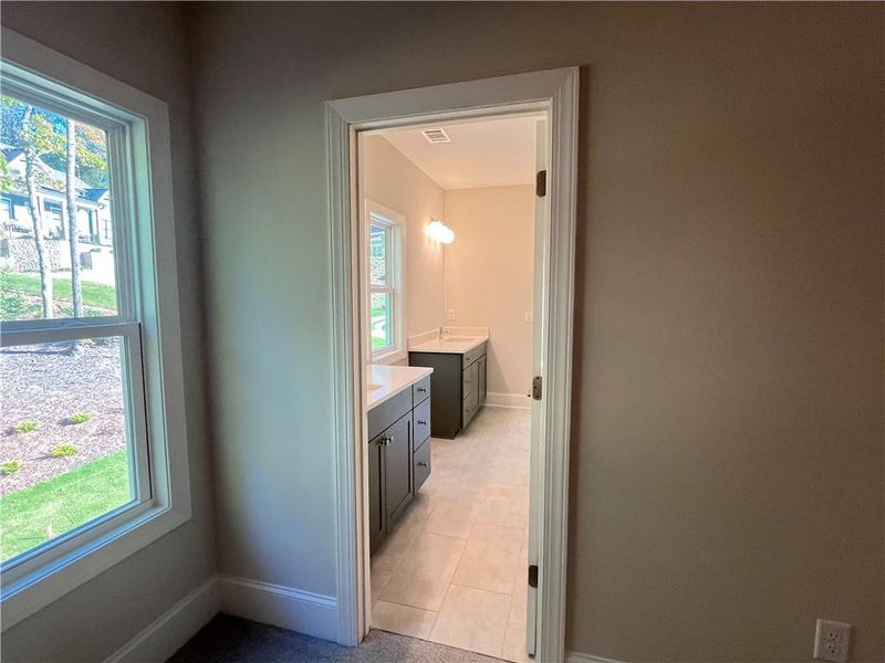 Furnished interior view inside a new home in Liberty Springs, Woodstock (Image 15). Furnished interior view inside a new home in Liberty Springs, Woodstock (Image 15).