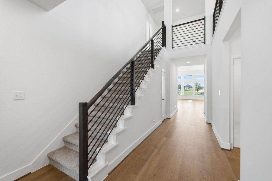 Spacious, unfurnished interior of a new home in Lariat, Liberty Hill (Image 20). Spacious, unfurnished interior of a new home in Lariat, Liberty Hill (Image 20).