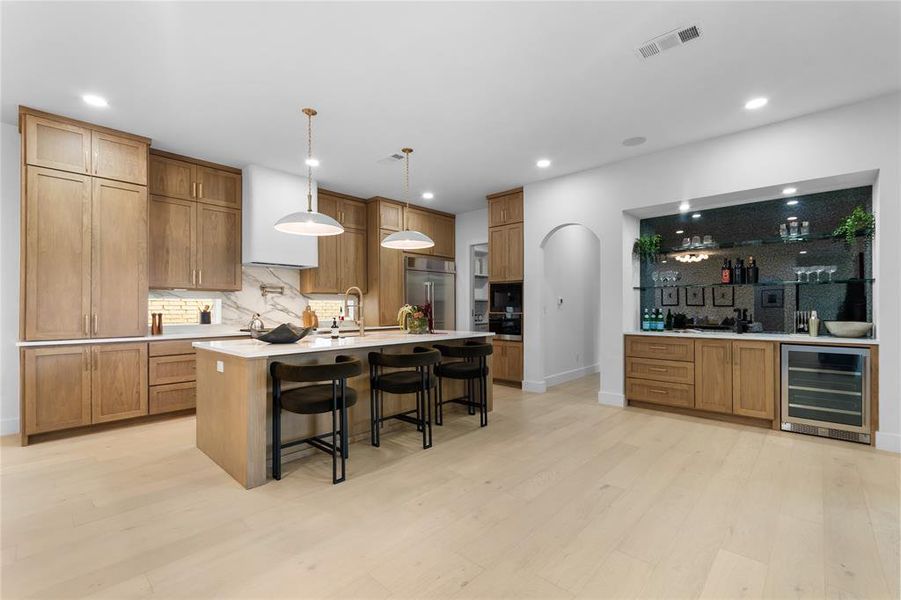 Furnished interior view inside a new home in , Dallas (Image 6).