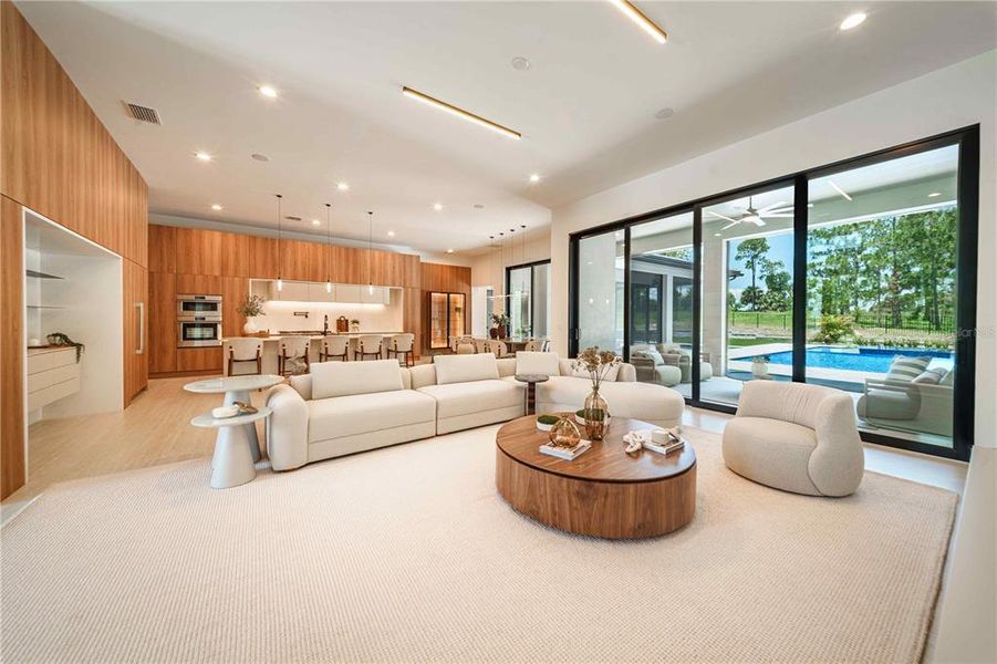 Furnished interior view inside a new home in , Montverde (Image 35). Furnished interior view inside a new home in , Montverde (Image 35).