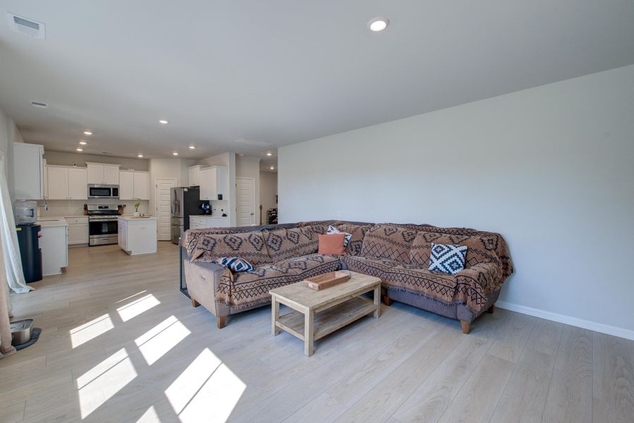 Furnished interior view inside a new home in Heron's Walk at Summers Corner, Summerville (Image 44).
