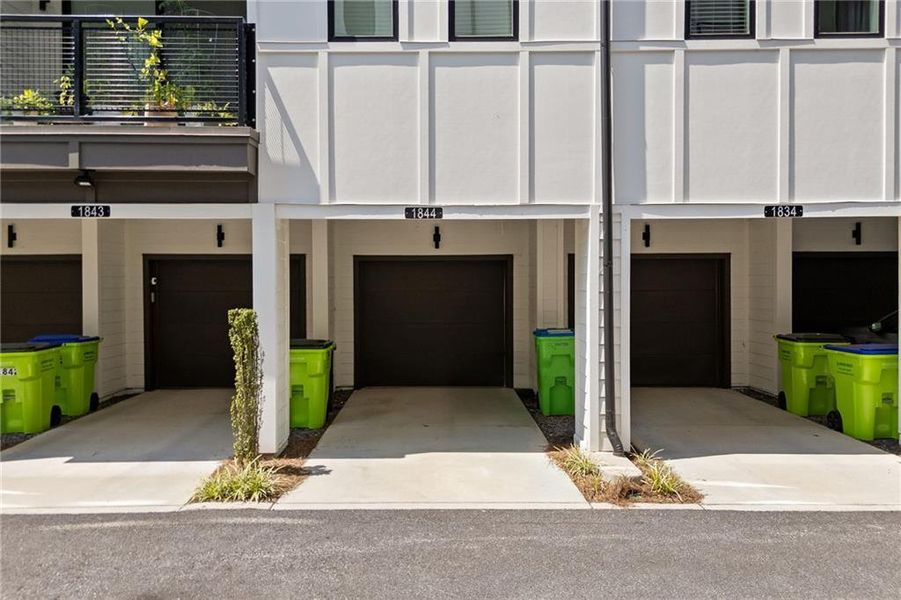Exterior details and patio area of a home in , Atlanta (Image 2). Exterior details and patio area of a home in , Atlanta (Image 2).
