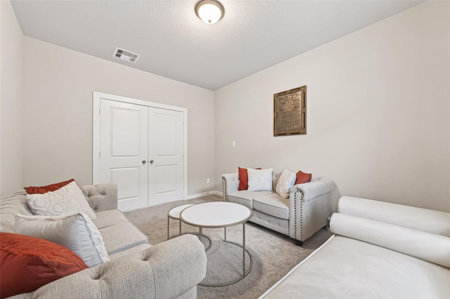 Furnished interior view inside a new home in Arabella on the Prairie, Richmond (Image 6).