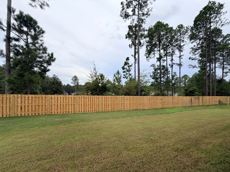 Exterior details and patio area of a home in Steamboat Landing at Hammock Bay, Freeport (Image 29).
