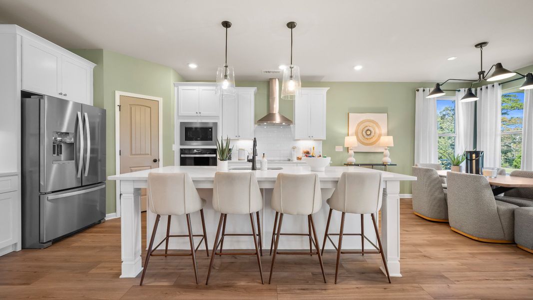 Representative furnished interior of a home built from the Clarity by DRB Homes in Adagio, Dacula (Image 32).