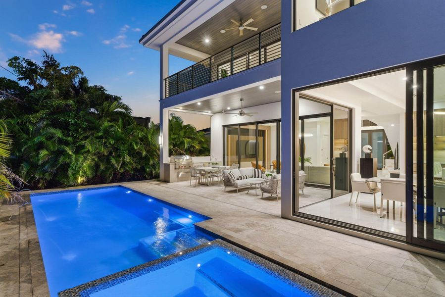Exterior details and patio area of a home in , Boca Raton (Image 35).