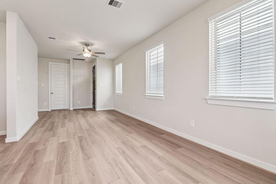 Photo is not of the actual home, but is an inspirational photo of builder’s model home and may depict options, furnishings, and/or decorator features that are not included