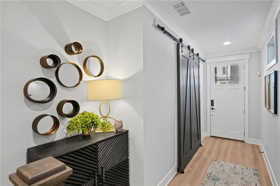 Furnished interior view inside a new home in , Kennesaw (Image 9).