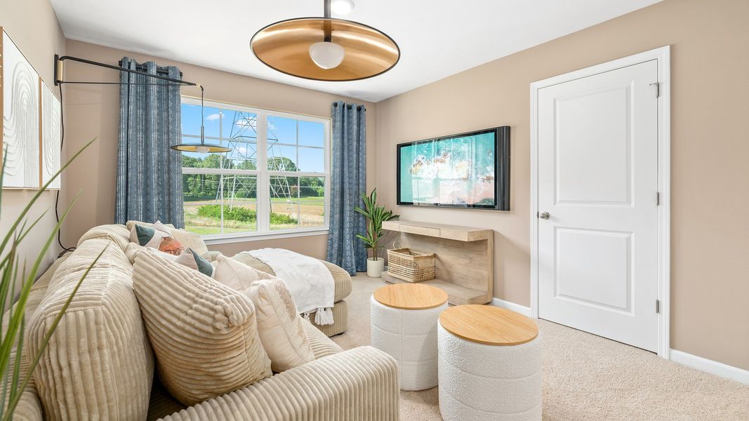 Furnished interior view inside a new home in Cambridge Park, Mebane (Image 28).
