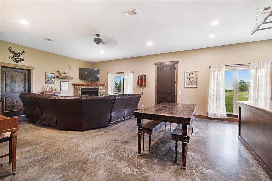 Furnished interior view inside a new home in , Paris (Image 16).