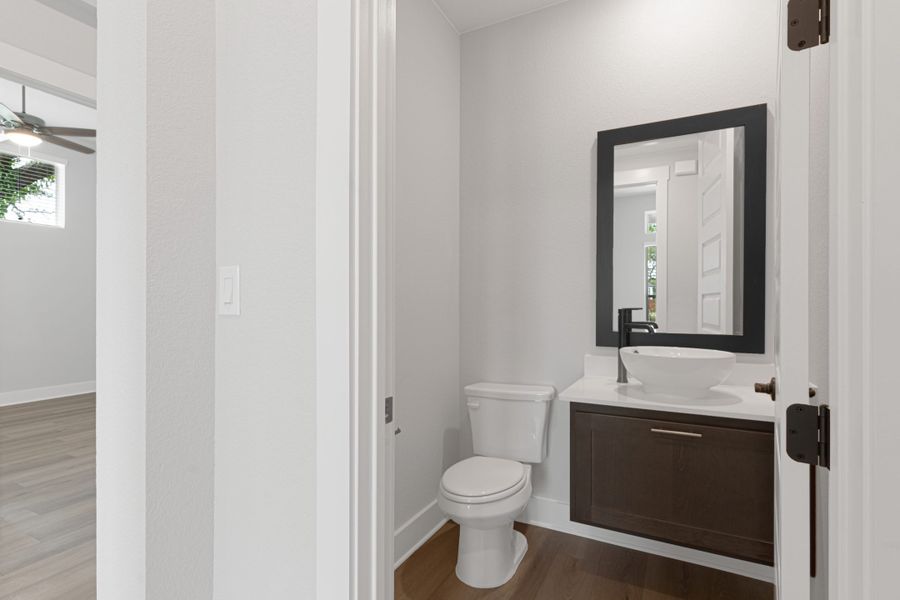 Furnished interior view inside a new home in Broken Oak, Georgetown (Image 31). Furnished interior view inside a new home in Broken Oak, Georgetown (Image 31).