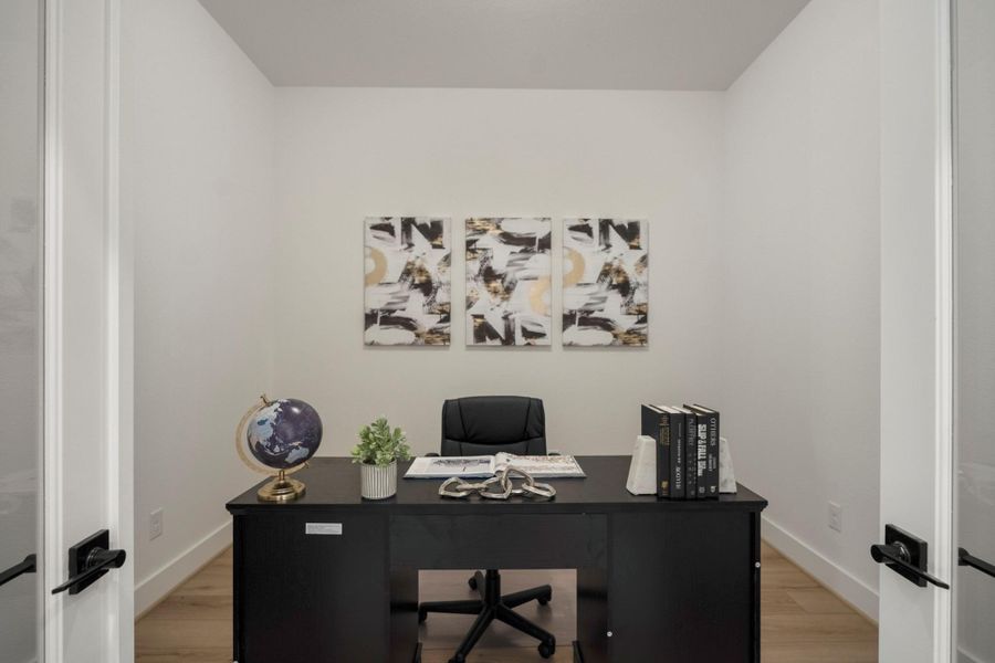 Furnished interior view inside a new home in Magnolia Bend, Rosharon (Image 18).