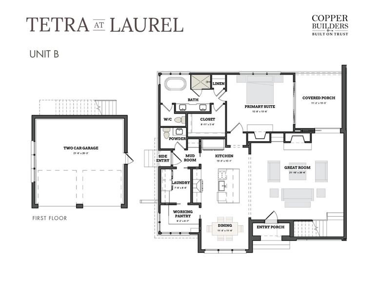 Unit B - First Floor