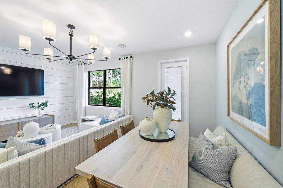 Representative furnished interior of a home built from the Latitude II by Pulte Homes in Everton, Lantana (Image 26). Representative furnished interior of a home built from the Latitude II by Pulte Homes in Everton, Lantana (Image 26).