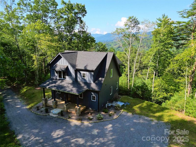 Front exterior of a new home in , Clyde, NC, highlighting curb appeal (Image 21).
