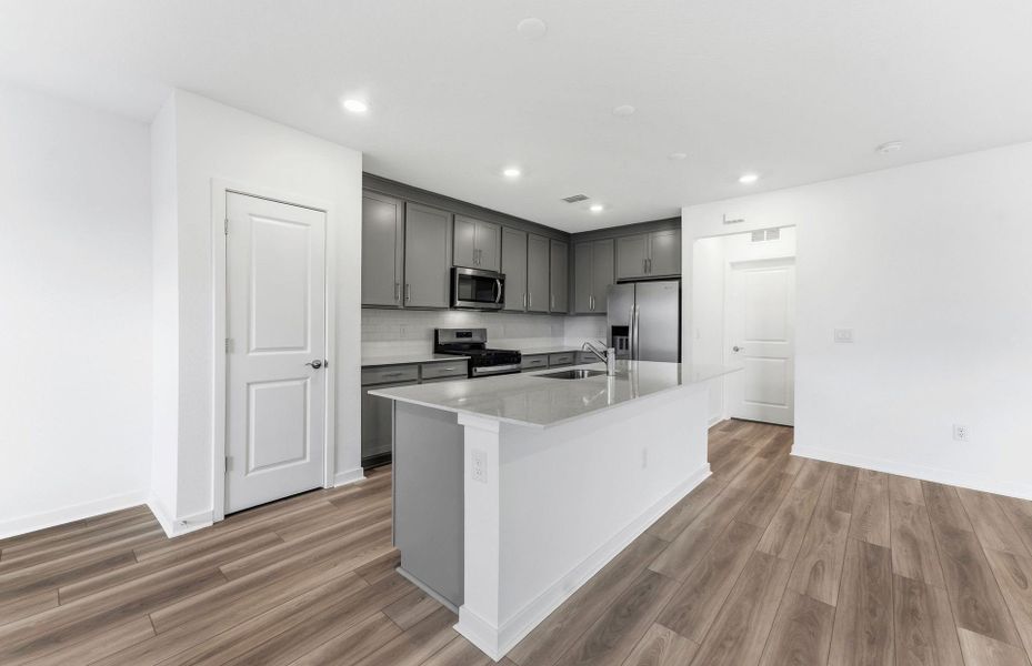 Furnished interior view inside a new home in Oakfield Trails, Parrish (Image 10).