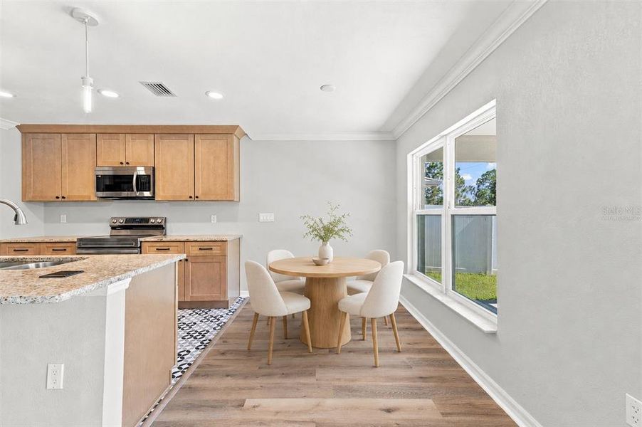 Furnished interior view inside a new home in , Punta Gorda (Image 9).